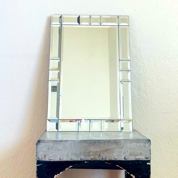 Vintage Wall Decor Vintage Art Deco Beveled Mirror Poshmark